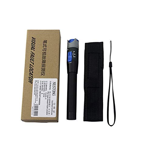 Preisvergleich Produktbild Mouchao Visueller Fehlersuchprüfstift Glasfaserkabelprüfer Rotlichtabstand 5Km