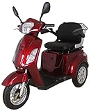 Electric Mobility Scooter 3 Wheeled for Adults Trike with Extra Accessories Package: Mobility Scooter Waterproof Cover, Phone Holder, Bottle Holder by Green Power