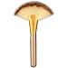 Neverland Large Slim Fan Makeup Brush Blending Highlighter Face Contour Powder Brush