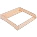 Produktbild COSTWAY Baby Wickeltischaufsatz Wickelauflage Wickeltisch Kids Wickelaufsatz für Kommode 90x77,5x12,5cm (Gelb)