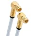 Produktbild Maxx 10m Satkabel 135 dB F Winkelstecker 90° F-Stecker Vergoldet Digital Koaxial Sat Kabel HD 3D 4K 75 Ohm Class A