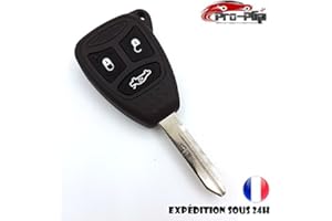 PRO-PLIP CLE PLIP Compatible pour Grand Cherokee Wrangler Compass Patriot 3 Gros Boutons ProPlip