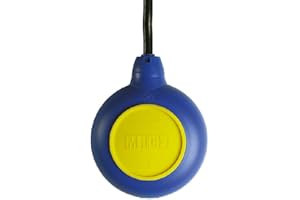 Interruptor de Flotador MAC3 para Bomba Sumergible – Flotador eléctrico 10 m, regulador de Nivel de Agua para depósitos, pozos, cisternas – Fabricado en Italia