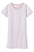 Produktbild ABClothing Nachthemd Nachthemd Mädchen niedlich Herz gedruckt Schlaf Shirt weichen bequemen Nachtwäsche Nachthemd Pyjamas Weiß 8-9 Jahre alt Tag 140
