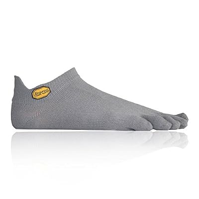 Vibram FiveFingers, Athletic No Show Socks XL Gris