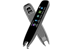 GARSENT Pióro ze Skanerem Tłumaczeniowym, Czytnik Czarnego Skanera ze Słownikiem, Skanowanie Piórem, Inteligentny Skaner Urządzenie Tłumaczące dla Osób Uczących się Języków Czytaj