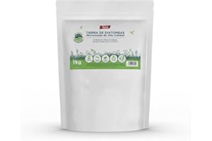 Remi Hogar Tierra de Diatomeas Micronizada 1 kg | 100% Natural, Ecológico | Control de Plagas, Huerto, Jardín, Animales y Gallineros | Apta para Agricultura Ecológica | Ultrafina
