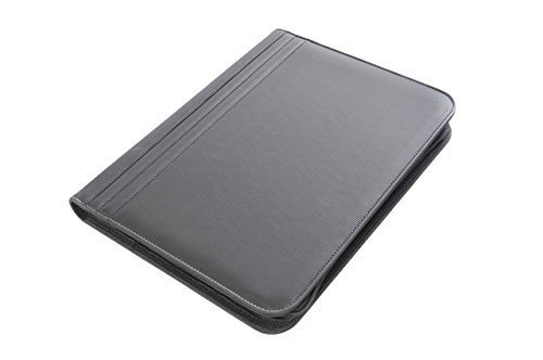 Download Pindi Manager portadocumenti / padfolio di similpelle nero, con calcolatrice incorporata e blocco per appunti (DCH-03-01 DE) Download Pindi Manager portadocumenti / padfolio di similpelle nero, con calcolatrice incorporata e blocco per appunti (DCH-03-01 DE)
