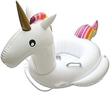 Baby Inflatable Unicorn Pool Float,Summer Water Fun Pool Toy for Kids Swimming Float (Multicolor)