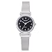 Produktbild Rosennie Damen Quarz Analoge Armbanduhr der Frauen Maschen Gurt Wasserdicht Quarzuhr Edelstahl Watches Casual Ultradünne Uhren mit Luxus Elegant Kleid Uhr Klassische Business Uhr