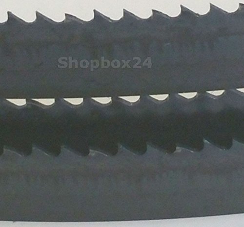 Premium Sägeband Bandsägeband Bandsägeblatt Sägebänder 1400 mm x 6 mm x 0,36 mm x 14 Zähne pro Zoll , für weiche Metalle wie Bronze, Kupfer und Aluminium, geeignet für Maschinen wie: Atika , Einhell, Westfalia, CMI uvm. - 3