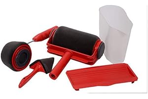 Venteo - Paint Racer Pro - Rouleau de peinture portable avec réservoir intégré - Système anti