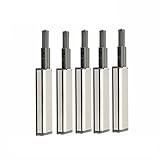 SGerste 5 pcs Porte d'armoire tiroir Push Système Tampon Amortisseur Fermeture magnétique Loquet de Porte de l'Armoire de matériel