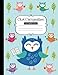 Produktbild Owl Composition Notebook: 120 page, notebook for school, composition book, art by Anna Nadler (Anna's Notebooks, Band 1)