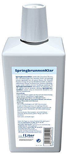 Söll 12052 SpringbrunnenKlar – Stark gegen Algen und Kalk – 1 l - 4