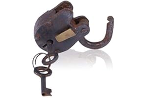 NATIVE SPIRIT Antiguo candado con motivos y formas especiales, elaborado de forma muy amorosa según los modelos históricos – Un centro de atención de todas las miradas.