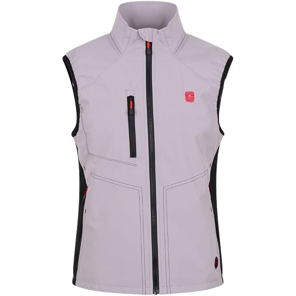Gilet Chauffant Sans Manches G-HEAT WARM ACTIVE - Ultra-fin, 3 Niveaux De Chauffe - Pour Travail En Extérieur, Moto, Sport