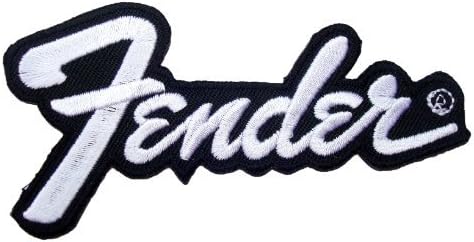 Fender Stratocaster Guitars Bass Amps Clothing MF03 Iron on Patches by MartOnNet Music Patch