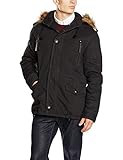 Stil: Parka Brandit Herren Ayden Jacket Men Jacke, Schwarz (Black 2), Medium