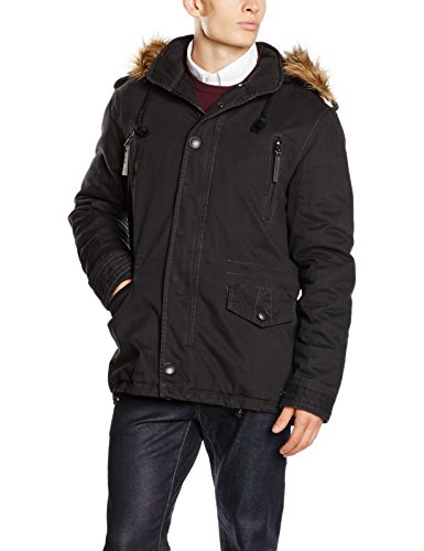 Brandit Herren Parka Jacke Ayden Jacket Men, Gr. XXX-Large, Schwarz (black 2)