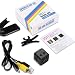 Produktbild Tellaboull for Mini Kamera 1080p Sensor Tragbare Sicherheitskamera Camcorder kleine Nachtsicht Bewegungserkennung Unterstützung versteckte TFcard