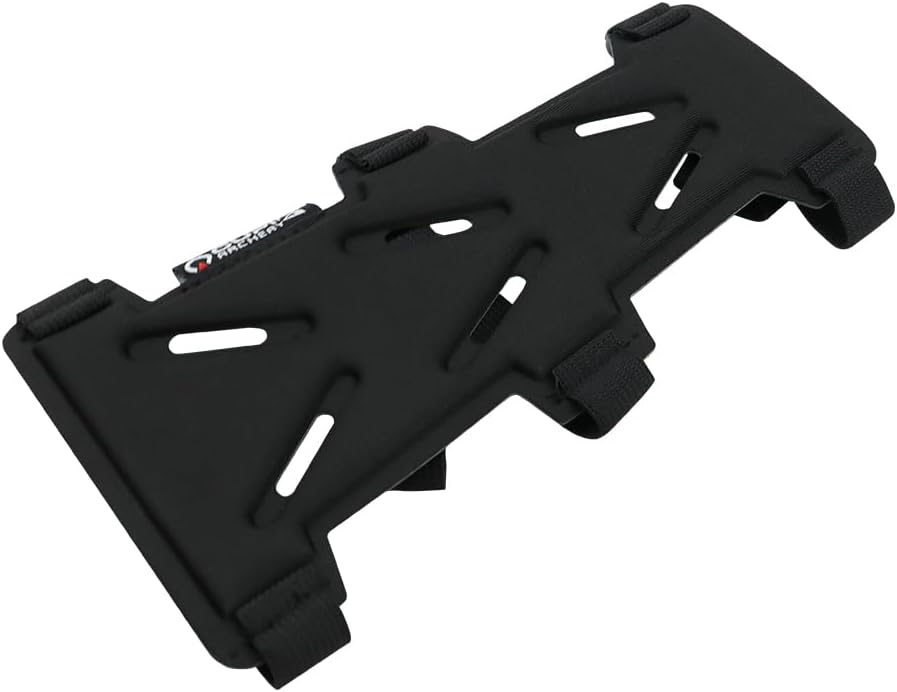 Sarini Protector de Brazo de Tiro con Arco Ajustable Protector de antebrazo con 3 Correas Hebillas Protector de Brazo para arqueros para Caza y Tiro al Blanco