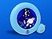 Kidsleep Classic Nightlight/Alarm Clock in Blue