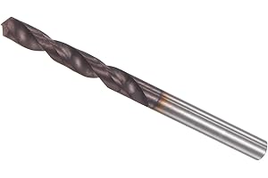 CoCud Barrena Carburo Sólido Diámetro 2.8mm Recubierta con Altisin Carburo Tungsteno K45/p10 Barrenas Torsión Carburo Tungsteno para Acero Inoxidable Aleaciones 1Ud