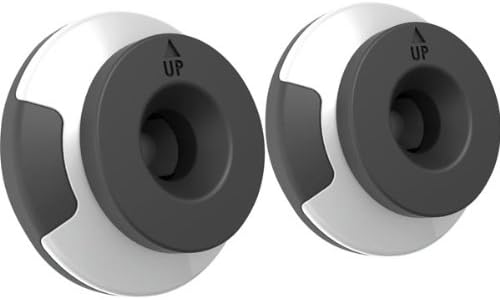 2 Wall Bases - XFlat UP50 - Black and White - Broadly compatible with protective shells XFlat UP100, UP120, UP130