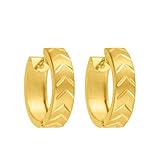 Gelbgold Creole in Gold 333 Ø 3.1 X 12.2mm