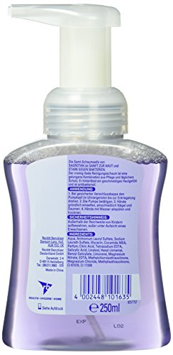 Sagrotan Samt-Schaum Cremige Vanille & Orchidee, 3er Pack (3 x 250 ml) - 3