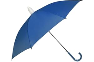 Palucart 1 ombrello salvagoccia che non bagna con custodia in plastica tasto automatico pratico e compatto (Blu Chiaro)