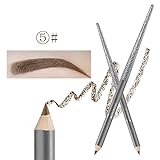Larga hasta 24 horas - este lápiz de cejas tiene una capacidad de retención de larga duración, que puede mantener eficazmente el color original durante más de 24 horas sin decoloración y decoloración.