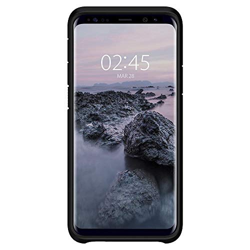 Samsung Galaxy S9 Plus Case, Spigen [Tough Armor] Galaxy S9 Plus Case with Reinforced Kickstand and Heavy Duty Protection and Air Cushion Technology for Samsung Galaxy S9 Plus (2018) - Black - 593CS22933