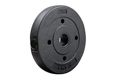 Trex Hantelset Lang-, Curl- und Kurzhantelstange mit Gewichten 50kg bis 160kg zur Wahl - 5