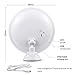 Rantizon LED Makeup Mirror 7X Magnifying Lighted Illuminated Cosmetic Mirror 360° Rotation Adjustable Suction Mounted USB Rechargeable Battery Shaving Mirror Tabletop Bathroom Mirror