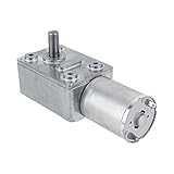 motor dc 12v alto torque 【Característica】 El motor es un motor de engranaje helicoidal DC en miniatura, puede cambiar la conexión del cableado para cambiar la dirección de rotación del eje, con autobloqueo, el eje de salida no puede girar cuando se apaga, que es autoblocante