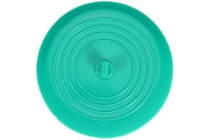 tifanso Universal Bath Stopper, Silicon Drain Stopper for Kitchen Sink & Basin, Bathtub and Bathroom Plug, 6inches (Teal)