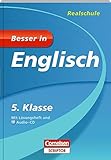 Besser in Englisch - Realschule 5. Klasse - Cornelsen Scriptor (Cornelsen Scriptor - Besser in) by glas AG Seeheim-Jugenheim, Ingrid Preedy