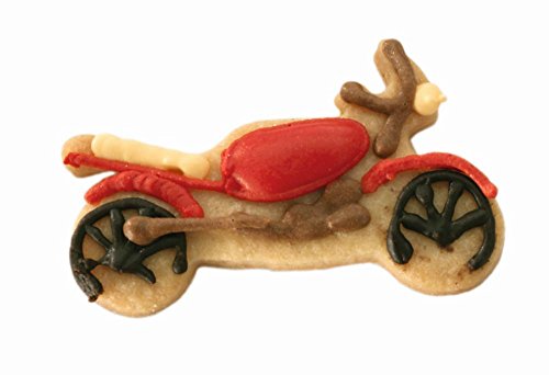Birkmann Ausstechform Motorrad Edelstahl, 6,5 cm - 2