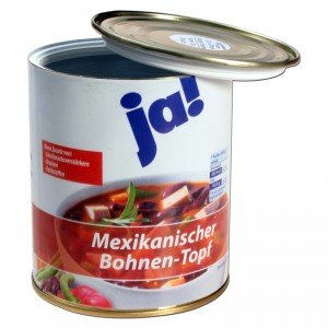 ‚ Ja ‚ Mexikanischer Bohnen – Topf – Geldversteck Geheimdose – Geld Versteck Getränkedose – Dosentresor Dosen safe - 2