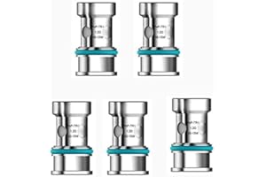 FUMO BIANCO ROSSO Voopoo - Conf. 5 pz Pnp Coil di ricambio per sigaretta elettronica, diverse resistenze disponibili (TM2 0.8 Ohm)