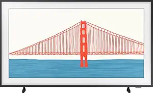 Samsung 163 cm (65 inches) The Frame Series 4K Ultra HD Smart QLED TV QA65LS03AAKLXL (Black) (2021 Model) | With Free Bezel Offer