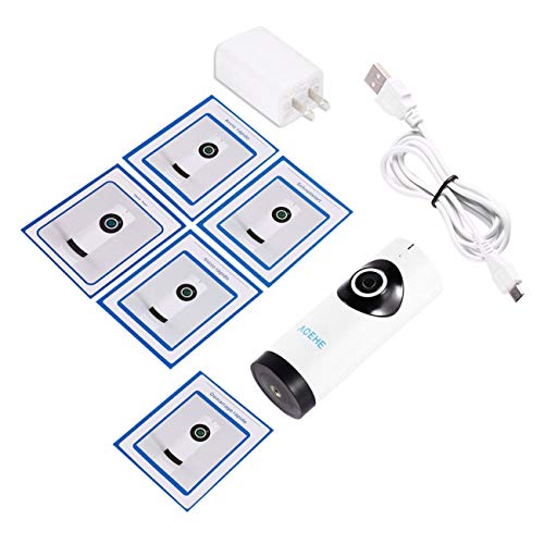 Preisvergleich Produktbild ACEHE Wireless Panorama Mini-Babyphone 720P HD WiFi Überwachungskamera