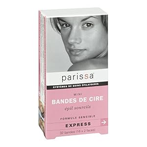 Parissa Eyebrow Wax Strips (32 Strips) - Hair Removal for Women Waxing Strips Kit - Wax Kit for Eyebrows - with After… - Image 2