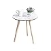Produktbild LQQGXLPortabler Klapptisch Nordischer kleiner Kaffeetisch, moderner unbedeutender kleiner Tisch, kleiner runder Tisch des Sofas, (größe : #2)