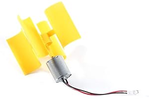Fictory Wind Power Generator - Mini Vertical Turbine, DIY Teaching Model, Understanding Wind Power Generation