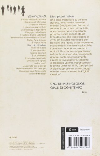 Book's Cover of Dieci Piccoli Indiani