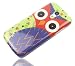 Produktbild Samsung Galaxy S4 i9500 i9505 Hard Cover Case Hülle Eule Herz Blume Rot Blau