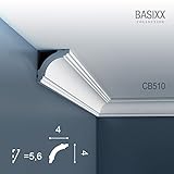 hochwertiges Styropor Eckleiste Stuck Orac Decor CB510 BASIXX Stuckleiste Zierleiste Stuck Leiste Dekor Element Wand Decken Leiste  2 Meter